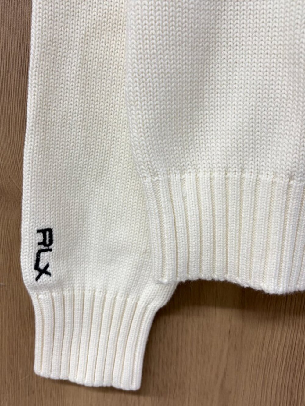 Polo Ralph Lauren Golf Bear Cream Knit Sweater - Picture 4 of 7